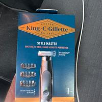 GILLETTE KING RASOIO STYLE MASTER