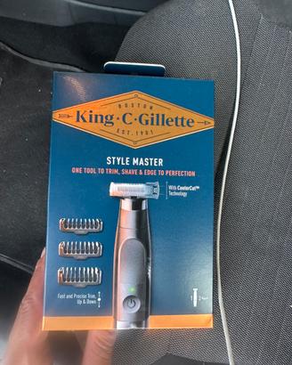 GILLETTE KING RASOIO STYLE MASTER
