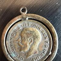 Incisione George V D.G. BRITT OMN REX ED IND IMP.-