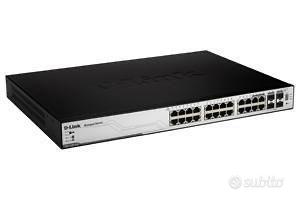 DGS-3100-24P Switch 24 Pt Giga Poe+4combo Dlink