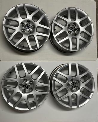 VW  4 Cerchi in Lega originali 1J0601025R 16x6,5