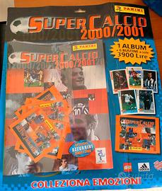 album panini super calcio 2000/2001 nuovo 