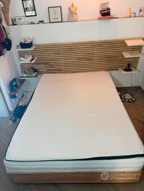 Letto matrinoniale 140*200 ikea mandal