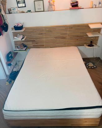 Letto matrinoniale 140*200 ikea mandal