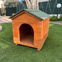 Cuccia per cane di media-piccola taglia in legno