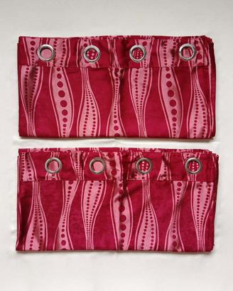 2 pezzi tenda oscurante da interno dim cm 140x290H