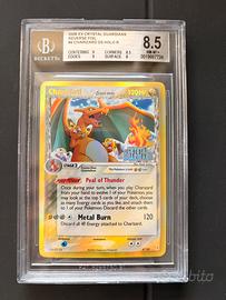 Charizard ex crystal guardians STAMPED BGS 8.5