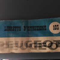 Peugeot 103 libretto