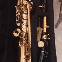 sax soprano in SIb dritto 