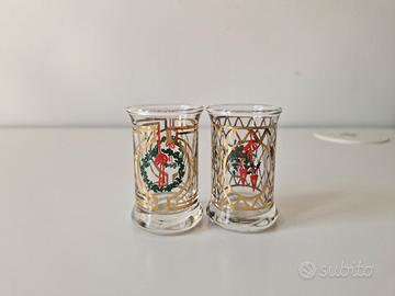 Bicchierini per liquore natalizi