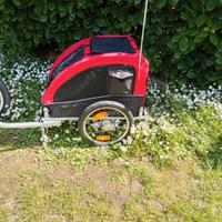 carrello bici per cani 