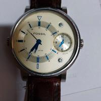 Fossil 4338 vintage dual time