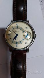 Fossil 4338 vintage dual time