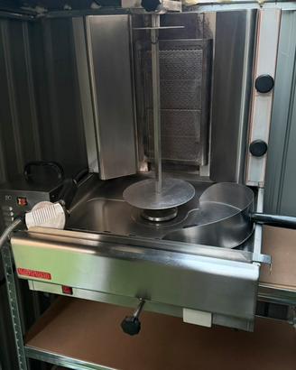 machinetta per kebab lotus  piu coltello elettrico