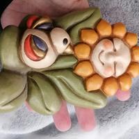 thun girasole con uccellino