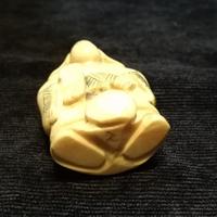 2 bottone giapponese antico netsuke '30 originale