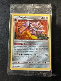 Solgaleo eclissi cosmica sealed stamped pokemon