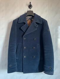 Manuel Ritz Peacoat Doppiopetto Blu Navy