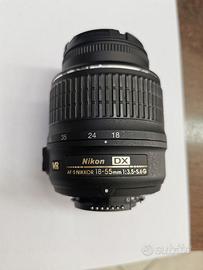 Nikon 18-55 VR DX – obiettivo kit per D3300 D5600