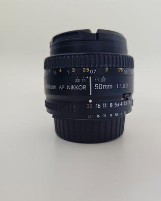 obiettivo 50mm nikon