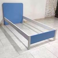 Letto Singolo Moderno Blu e Bianco