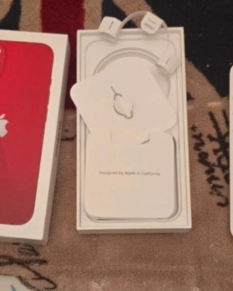 scatola iphone 13 512 gb red