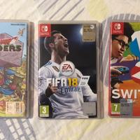 Tre giochi per Nintendo switch