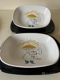 Servizio piatti per spaghetti