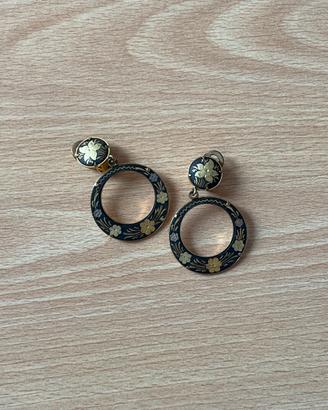 orecchini vintage con clip
