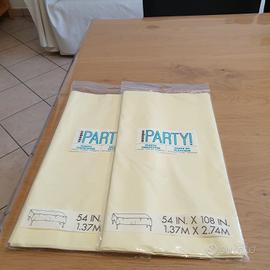 SET 2 TOVAGLIE PLASTICA - CM. 274 x 137.