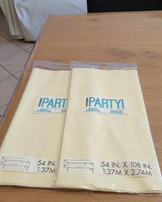 SET 2 TOVAGLIE PLASTICA - CM. 274 x 137.