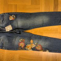 Jeans da donna con ricami Sandro Ferrone