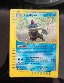 Pokemon feraligatr holo 12/165