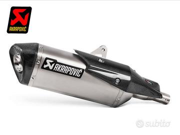 SCARICO AKRAPOVIC TITANIO CARBONIO OMOLOGATO HONDA