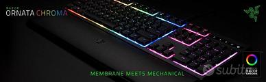 Tastiera Razer Ornata Chroma – Retroilluminata RGB