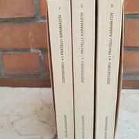 " I fratelli Karamazov "tre volumi 