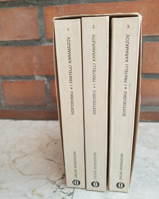 " I fratelli Karamazov "tre volumi 