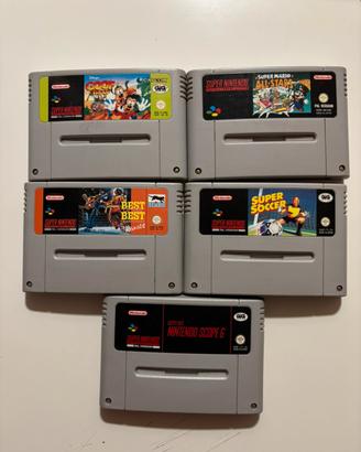 Giochi super nintendo pal (leggere descrizione)