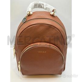 ZAINETTO DONNA COCCINELLE PELLE MARRONE