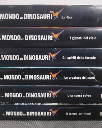 lotto 6 VHS nel mondo dei dinosauri Sped. gratuita