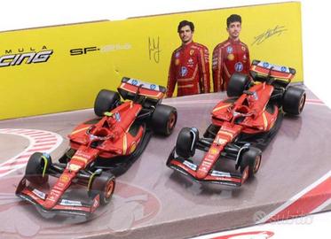 Set 2 Ferrari SF-24 - Leclerc e Sainz (1/43) Nuove