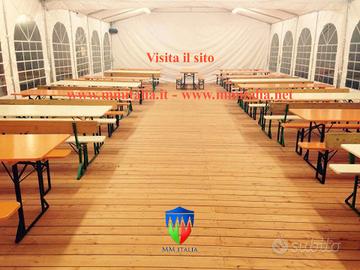 15 Set Birreria  80 x 220 prof.  vern. Ignifuga.