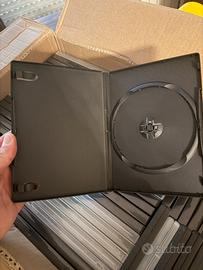 Dvd Blu ray CD video 64 custodie vuote