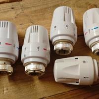 Valvola termostatica pomello per termo e radiatori