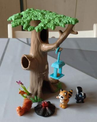 Cucciolandia anni 90 set animali del bosco