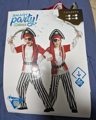 Pirata vestito Carnevale 