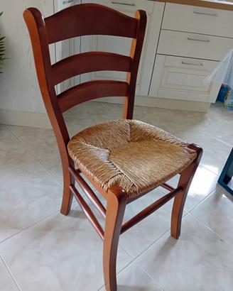 Sedie da cucina in legno massiccio