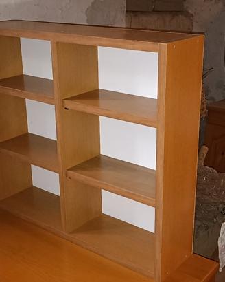 Scaffale libreria in legno