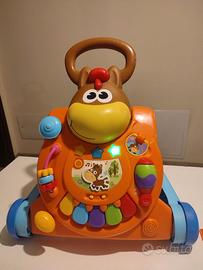 Carrellino Primi Passi Tavolino musicale 3 in 1