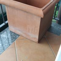 3 vasi in terracotta